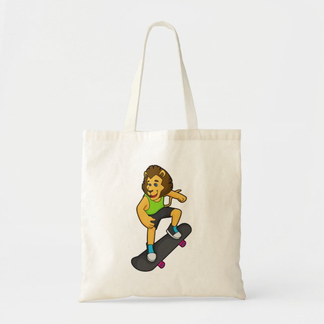 Bolsa Tote Lion Skater (Frente)
