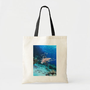 Bolsa Tote Lionfish ou Pterois Miles, Peixes de Recife do Oce