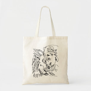 Bolsa Tote Lions Hug
