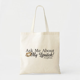 Bolsa Tote #LipBoss - pergunte-me sobre meu batom