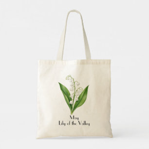 Bolsa Tote Lírio-do-vale de Maio das Flores 