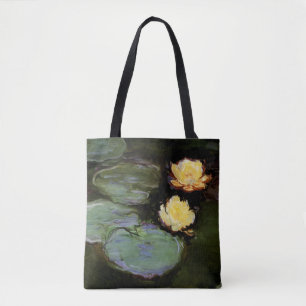 Bolsa Tote Lírios-Água: 1897-1998 por Monet