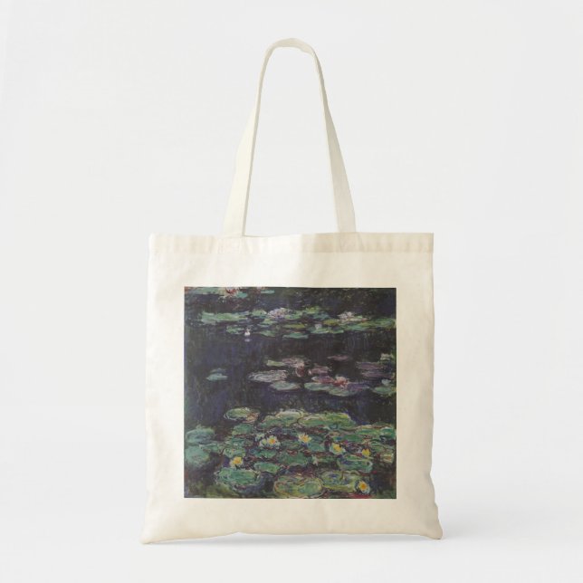 Bolsa Tote Lírios d'água de Claude Monet (Frente)