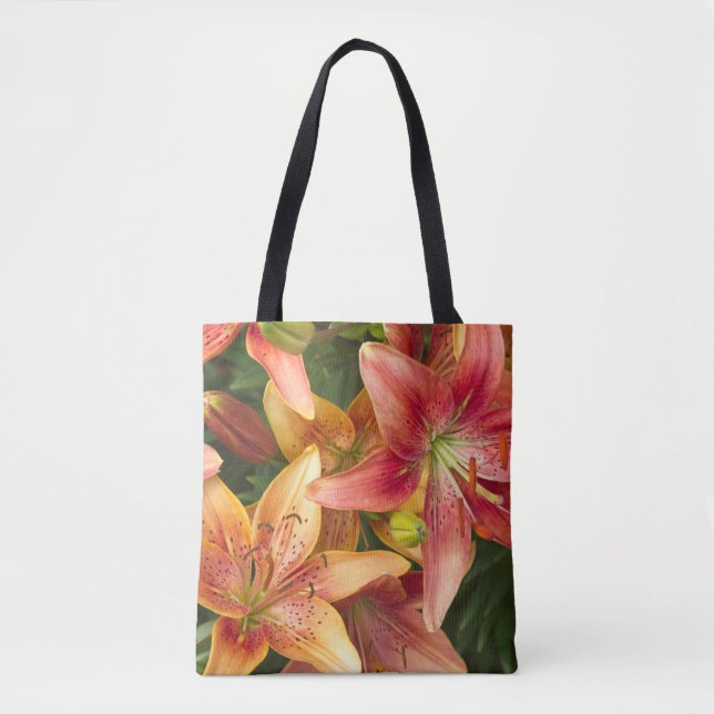 Bolsa Tote Lírios de jardim (Frente)
