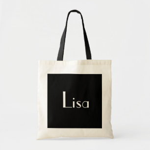 Bolsa Tote Lisa Em Preto E Branco II