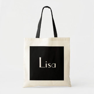 Bolsa Tote Lisa Em Preto E Branco II