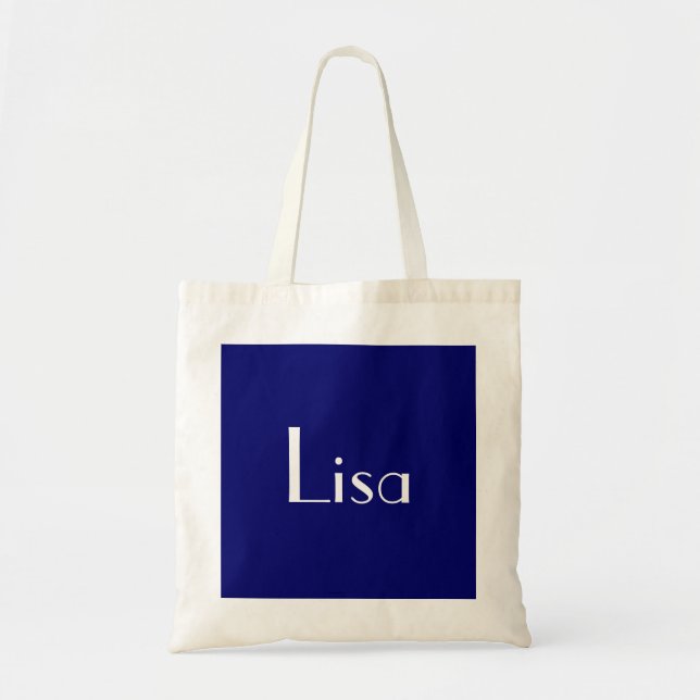 Bolsa Tote Lisa No Marinho IV (Frente)