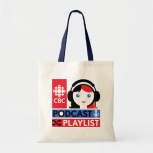 Bolsa Tote Lista de reprodução de Podcast CBC
