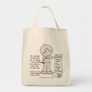 Bolsa Tote Lista de Tarefas