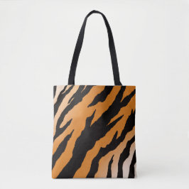 Bolsa Tote Listra de Tigre