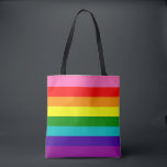 Bolsa Tote Listra do original 8<br><div class="desc">Bandeira do orgulho da listra do original 8</div>