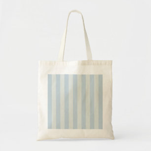Bolsa Tote Listras Azuis Claras