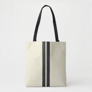 Bolsa Tote Listras de Corrida Mini em qualquer cor de fundo