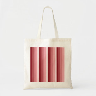 Bolsa Tote Listras de sombra vermelha