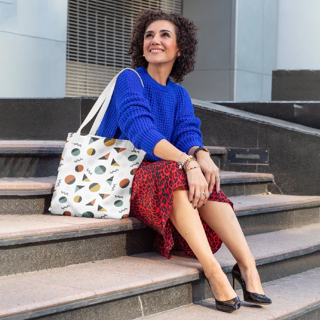 Bolsa Tote Listras geológicas complexas (Criador carregado)