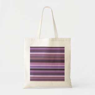 Bolsa Tote Listras horizontais Mauve