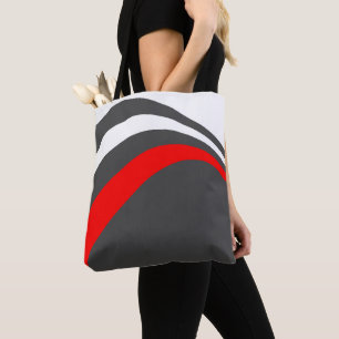 Bolsa Tote Listras minimalistas de verão na moda