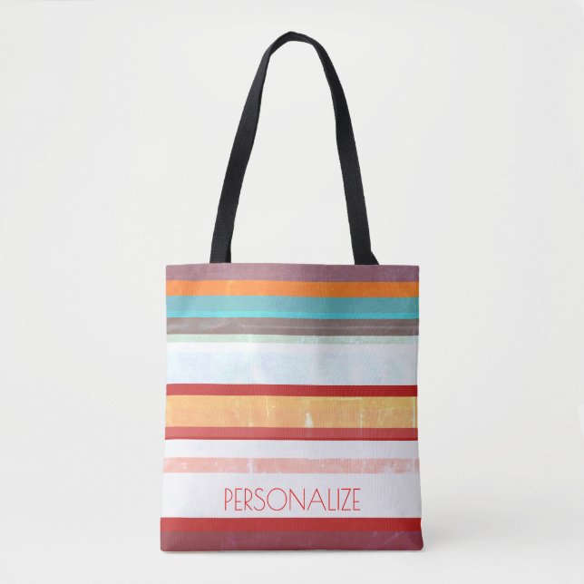 Bolsa Tote Listras Personalizadas (Frente)
