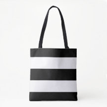 Listras preto e branco corajosas modernas