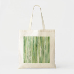 Bolsa Tote Listras Verdes