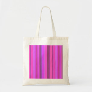 Bolsa Tote Listras verticais cor-de-rosa