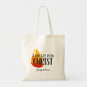 Bolsa Tote LIT Personalizado para Cristão CRISTO