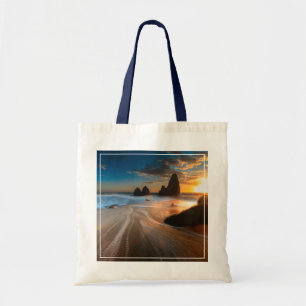 Bolsa Tote Litoral no por do sol   Califórnia do norte