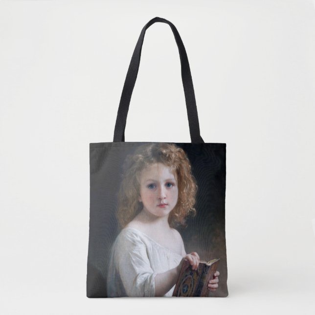 Bolsa Tote Little Girl, Bouguereau (Frente)