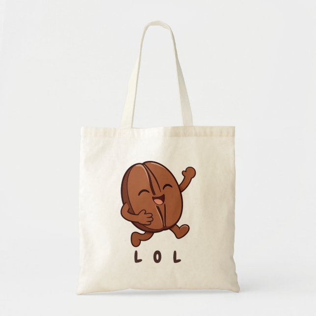 Bolsa Tote Little Kaka – Powered by Coffee (Frente)