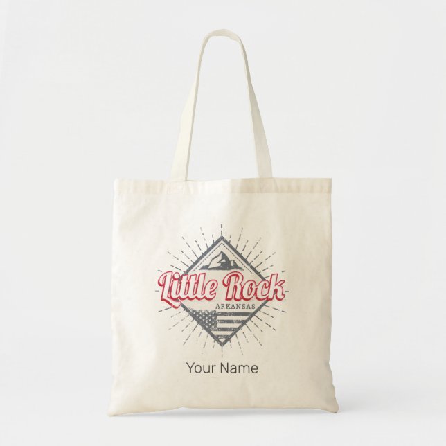 Bolsa Tote Little Rock Arkansas City USA Design (Frente)