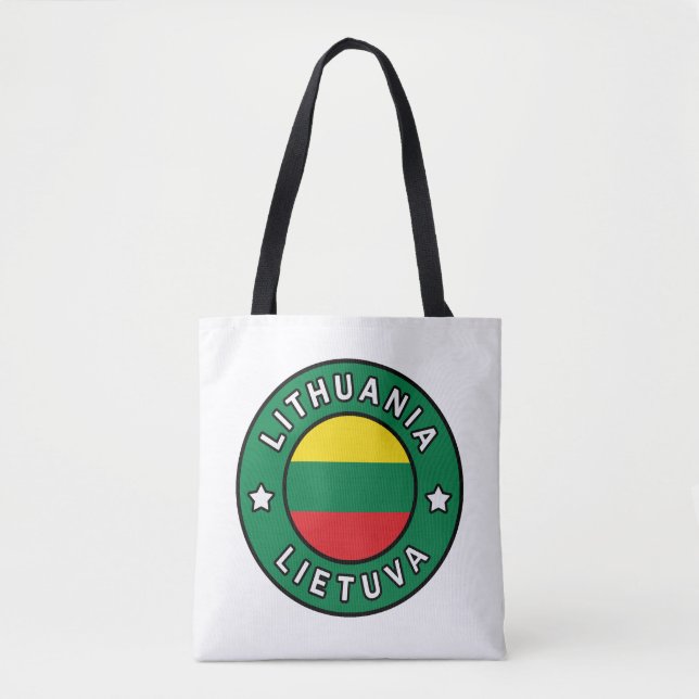 Bolsa Tote Lituânia Lietuva (Frente)