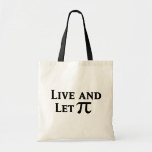 Bolsa Tote Live and Let Pi Day Parody