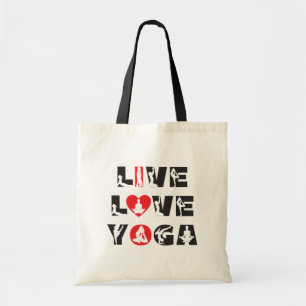 Bolsa Tote Live Love Yoga