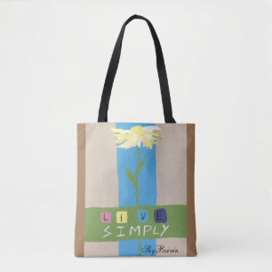 Bolsa Tote Live Simplesmente