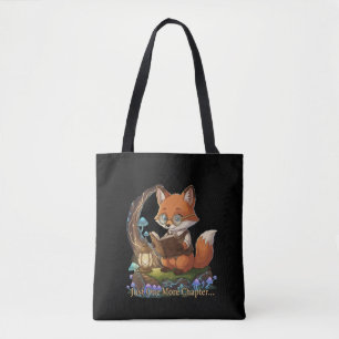 Bolsa Tote Livraria da Raposa Fofa "Só Mais Um Capítulo" Whim