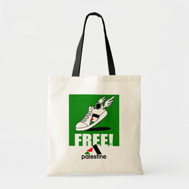 Bolsa Tote Livre! Palestina (Frente)