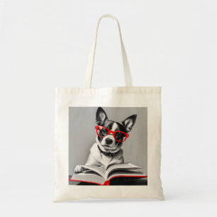 Bolsa Tote Livro de Leitura de Cães