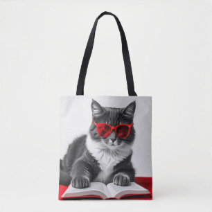 Bolsa Tote Livro de Leitura de Cat
