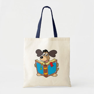 Bolsa Tote Livro de leitura do cão