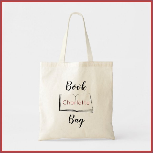 Bolsa Tote Livro Personalizado (Criador carregado)