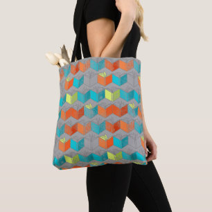 Bolsa Tote Livros abertos