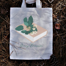 Livros Botânicos & Nome Personalizado Leitura Bibl