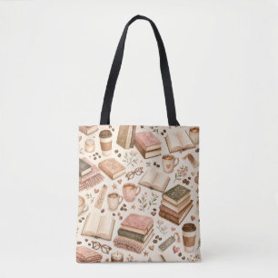 Bolsa Tote Livros de Café e Coisas
