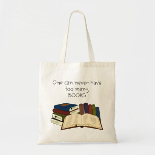 Bolsa Tote Livros demais?!