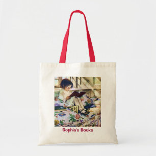 Bolsa Tote Livros ilustrados no inverno por Jessie Willcox