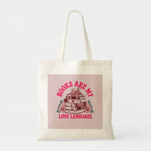 Bolsa Tote Livros são a minha língua de amor