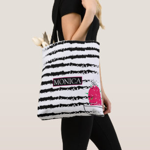 Bolsa Tote Lixado de Cactus Rosa