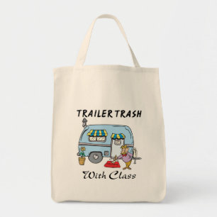 Bolsa Tote lixo do trailer com classe