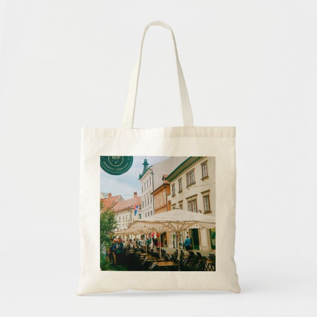 Bolsa Tote Ljubljana Cityscape (Frente)