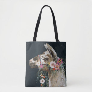 Bolsa Tote Llama adorável